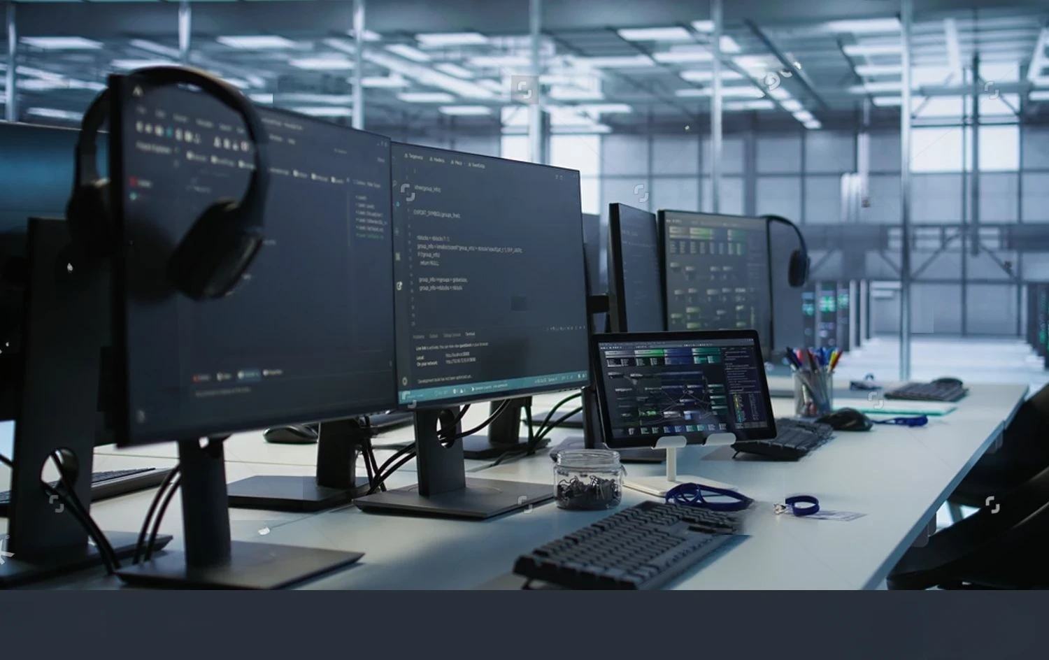 صيانة وتحديث الأجهزة والخوادم